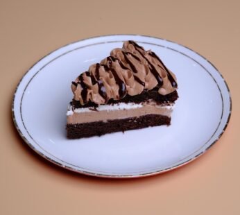 Chocolate Tuxedo Slice Cake