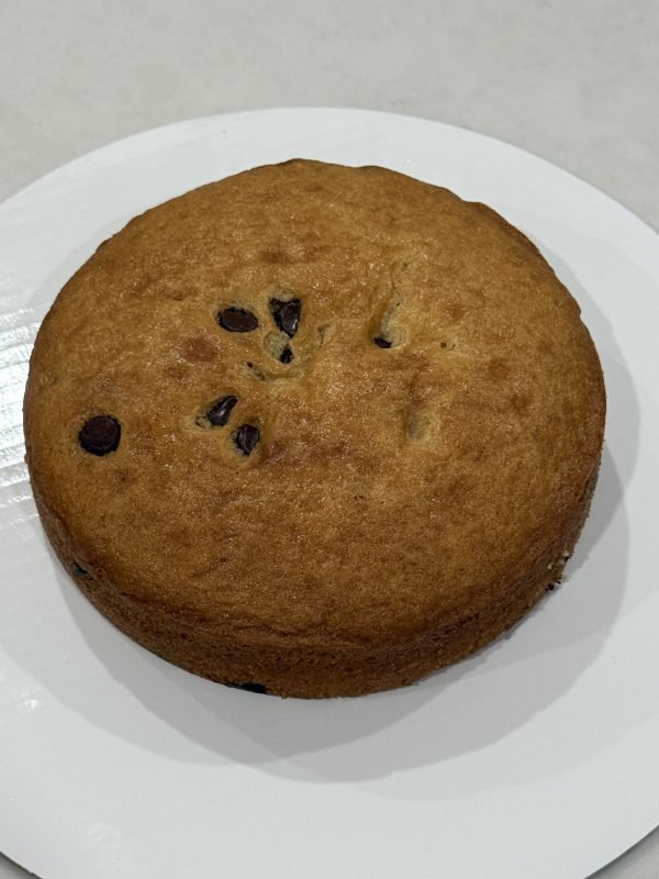 Choco chip butter cake ( EGGLESS) - 500 gms