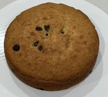 Choco chip butter cake ( EGGLESS) – 500 gms